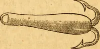 An illustration from The compleat troller : or, The art of trolling, with a description of all the utensils, instruments, tackling, and materials requisite thereto : with rules and directions how to use them : as also a brief account of most of the principal rivers in England (1682)