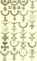 An illustration from A complete body of heraldry : containing, an historical enquiry into the origin of armories, and the rise and progress of heraldry, considered as a science ... (1780)