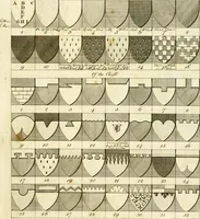 An illustration from A complete body of heraldry : containing, an historical enquiry into the origin of armories, and the rise and progress of heraldry, considered as a science ... (1780)