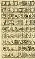 An illustration from A complete body of heraldry : containing, an historical enquiry into the origin of armories, and the rise and progress of heraldry, considered as a science ... (1780)