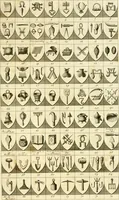 An illustration from A complete body of heraldry : containing, an historical enquiry into the origin of armories, and the rise and progress of heraldry, considered as a science ... (1780)