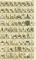 An illustration from A complete body of heraldry : containing, an historical enquiry into the origin of armories, and the rise and progress of heraldry, considered as a science ... (1780)