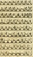 An illustration from A complete body of heraldry : containing, an historical enquiry into the origin of armories, and the rise and progress of heraldry, considered as a science ... (1780)