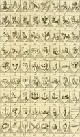 An illustration from A complete body of heraldry : containing, an historical enquiry into the origin of armories, and the rise and progress of heraldry, considered as a science ... (1780)