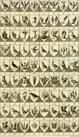 An illustration from A complete body of heraldry : containing, an historical enquiry into the origin of armories, and the rise and progress of heraldry, considered as a science ... (1780)