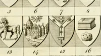 An illustration from A complete body of heraldry : containing, an historical enquiry into the origin of armories, and the rise and progress of heraldry, considered as a science ... (1780)