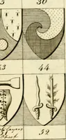 An illustration from A complete body of heraldry : containing, an historical enquiry into the origin of armories, and the rise and progress of heraldry, considered as a science ... (1780)