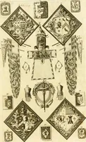 An illustration from A complete body of heraldry : containing, an historical enquiry into the origin of armories, and the rise and progress of heraldry, considered as a science ... (1780)