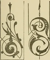 An illustration from The complete carriage and wagon painter : a concise compendium of the art of painting carriages, wagons and sleighs, embracing full directions in all the various branches, including lettering, scrolling, ornamenting, striping, varnishing and coloring, with numerous recipes for mixing colors (1903)
