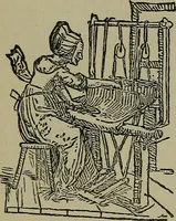 An illustration from A complete dictionary of dry goods and history of silk, linen, wool and other fibrous substances (1892)