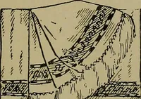 An illustration from A complete dictionary of dry goods and history of silk, linen, wool and other fibrous substances (1892)