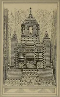 An illustration from A complete dictionary of dry goods and history of silk, linen, wool and other fibrous substances (1892)