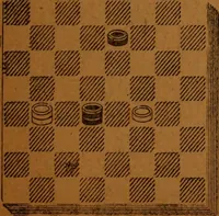 An illustration from A complete guide to the game of draughts .. (1909)
