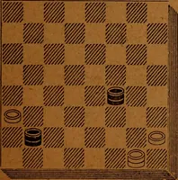 An illustration from A complete guide to the game of draughts .. (1909)