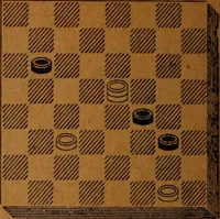 An illustration from A complete guide to the game of draughts .. (1909)