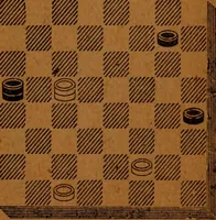 An illustration from A complete guide to the game of draughts .. (1909)
