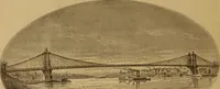 An illustration from A Complete history of the New York and Brooklyn Bridge : from its conception in 1866 to its completion in 1883 (1883)