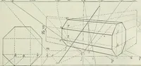 An illustration from Complete perspective course : comprising the elementary and advanced stages of perspective, the projection of shadows and reflections, with exercises in theory and practice, also the practical application of perspective (1900)