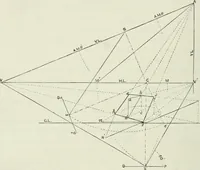An illustration from Complete perspective course : comprising the elementary and advanced stages of perspective, the projection of shadows and reflections, with exercises in theory and practice, also the practical application of perspective (1900)