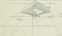 An illustration from Complete perspective course : comprising the elementary and advanced stages of perspective, the projection of shadows and reflections, with exercises in theory and practice, also the practical application of perspective (1900)