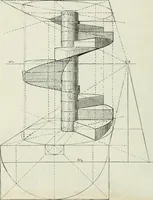 An illustration from Complete perspective course : comprising the elementary and advanced stages of perspective, the projection of shadows and reflections, with exercises in theory and practice, also the practical application of perspective (1900)