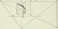 An illustration from Complete perspective course : comprising the elementary and advanced stages of perspective, the projection of shadows and reflections, with exercises in theory and practice, also the practical application of perspective (1900)
