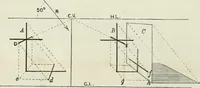 An illustration from Complete perspective course : comprising the elementary and advanced stages of perspective, the projection of shadows and reflections, with exercises in theory and practice, also the practical application of perspective (1900)