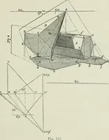 An illustration from Complete perspective course : comprising the elementary and advanced stages of perspective, the projection of shadows and reflections, with exercises in theory and practice, also the practical application of perspective (1900)
