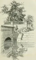 An illustration from Complete perspective course : comprising the elementary and advanced stages of perspective, the projection of shadows and reflections, with exercises in theory and practice, also the practical application of perspective (1900)