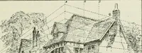 An illustration from Complete perspective course : comprising the elementary and advanced stages of perspective, the projection of shadows and reflections, with exercises in theory and practice, also the practical application of perspective (1900)