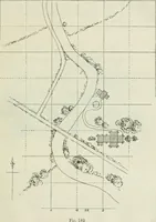 An illustration from Complete perspective course : comprising the elementary and advanced stages of perspective, the projection of shadows and reflections, with exercises in theory and practice, also the practical application of perspective (1900)