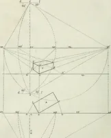 An illustration from Complete perspective course : comprising the elementary and advanced stages of perspective, the projection of shadows and reflections, with exercises in theory and practice, also the practical application of perspective (1900)