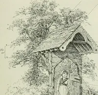 An illustration from Complete perspective course : comprising the elementary and advanced stages of perspective, the projection of shadows and reflections, with exercises in theory and practice, also the practical application of perspective (1900)