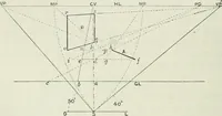 An illustration from Complete perspective course : comprising the elementary and advanced stages of perspective, the projection of shadows and reflections, with exercises in theory and practice, also the practical application of perspective (1900)