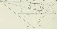 An illustration from Complete perspective course : comprising the elementary and advanced stages of perspective, the projection of shadows and reflections, with exercises in theory and practice, also the practical application of perspective (1900)