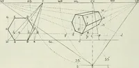 An illustration from Complete perspective course : comprising the elementary and advanced stages of perspective, the projection of shadows and reflections, with exercises in theory and practice, also the practical application of perspective (1900)