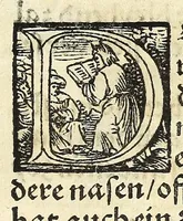 An illustration from Complexion : Natür vnd Eigenschafft eines yeden Menschen zü erfaren, auch seiner Gebürtstund vnnd Zeychen, ... auss zü rechnen (1534)