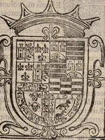An illustration from Concentos fvnebres, metricos lamentos, qve explican, demostraciones publicas, de reconcidos afectos, en los fvnerales devido al Illustrissimo, Reverendissimo, y Excelentissimo Señor Maestro D. Fr. Payo Enriquez de Ribera... (1684)