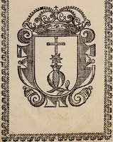 An illustration from Concentos fvnebres, metricos lamentos, qve explican, demostraciones publicas, de reconcidos afectos, en los fvnerales devido al Illustrissimo, Reverendissimo, y Excelentissimo Señor Maestro D. Fr. Payo Enriquez de Ribera... (1684)