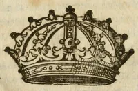 An illustration from Conceptos funerales a la gloriosa memoria del serenissimo d. Fernando de Austria : infante de España, cardenal de Roma, arçobispo de Toledo, lugarteniente, gouernador y capitan general de los estados de Flandes, por la Magestad Catholica de don Phel[i]pe IV. el grande, su hermano : en las sumptuosissimas honrras que el excelentissimo señor duque de Medina delas Torres, principe de Astillano, duque de Sabioneta, sumiller de corps, grande de España, virrey de Napoles, &c., asistido de todo el reyno, celebrò en el Real Conbento de Santa Clara (1642)
