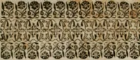 An illustration from Conceptvs chronographicvs de concepta sacra Deipara : Septingentis Sacrae Scripturae, ss. patrum, ac rationum, nec non historiarum, symbolorum, antiquitatum, et anagrammatum suffragiis roboratus : ac totidem praefixis chronographicis, annum currentem prodentibus copiose instructus : occasione saeculi, hoc eodem anno septima vice absoluti, et celebrati, a patribus Benedictinis liberi, ac imperialis monasterii ad SS. Udalricum, & Afram, Augustae Vindelicorum (1712)