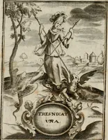 Picture 37 of 107 from Conceptvs chronographicvs de concepta sacra Deipara : Septingentis Sacrae Scripturae, ss. patrum, ac rationum, nec non historiarum, symbolorum, antiquitatum, et anagrammatum suffragiis roboratus : ac totidem praefixis chronographicis, annum currentem prodentibus copiose instructus : occasione saeculi, hoc eodem anno septima vice absoluti, et celebrati, a patribus Benedictinis liberi, ac imperialis monasterii ad SS. Udalricum, & Afram, Augustae Vindelicorum (1712), leaf 128