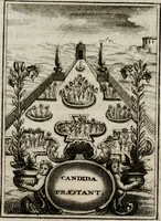 Picture 74 of 107 from Conceptvs chronographicvs de concepta sacra Deipara : Septingentis Sacrae Scripturae, ss. patrum, ac rationum, nec non historiarum, symbolorum, antiquitatum, et anagrammatum suffragiis roboratus : ac totidem praefixis chronographicis, annum currentem prodentibus copiose instructus : occasione saeculi, hoc eodem anno septima vice absoluti, et celebrati, a patribus Benedictinis liberi, ac imperialis monasterii ad SS. Udalricum, & Afram, Augustae Vindelicorum (1712), leaf 261
