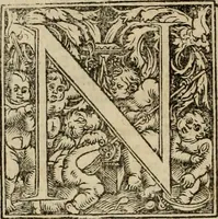 An illustration from Concilia omnia, tam generalia quam particularia : ab apostolorum temporibus in hunc vsque diem a sanctissimis patribus celebrata, & quorum acta literis mandata, ex vetustissimis diuersa[rum] regionu bibliothecis haberi potuere, his duobus tomis continentur : tomvs primvs ea recenset concilia, quae a beato Petro apostolo vsq[ue] ad Iohanne huius nominis papam secundu seruata inuenimus : quo[rum] ordinem & nomina si quis accuratius desideret, versa pagina indicabit (1538)