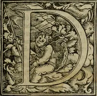 An illustration from Concilia omnia, tam generalia quam particularia : ab apostolorum temporibus in hunc vsque diem a sanctissimis patribus celebrata, & quorum acta literis mandata, ex vetustissimis diuersa[rum] regionu bibliothecis haberi potuere, his duobus tomis continentur : tomvs primvs ea recenset concilia, quae a beato Petro apostolo vsq[ue] ad Iohanne huius nominis papam secundu seruata inuenimus : quo[rum] ordinem & nomina si quis accuratius desideret, versa pagina indicabit (1538)