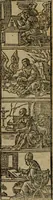 An illustration from Concilia omnia, tam generalia quam particularia : ab apostolorum temporibus in hunc vsque diem a sanctissimis patribus celebrata, & quorum acta literis mandata, ex vetustissimis diuersa[rum] regionu bibliothecis haberi potuere, his duobus tomis continentur : tomvs primvs ea recenset concilia, quae a beato Petro apostolo vsq[ue] ad Iohanne huius nominis papam secundu seruata inuenimus : quo[rum] ordinem & nomina si quis accuratius desideret, versa pagina indicabit (1538)