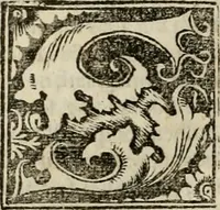 An illustration from Concilia omnia, tam generalia quam particularia : ab apostolorum temporibus in hunc vsque diem a sanctissimis patribus celebrata, & quorum acta literis mandata, ex vetustissimis diuersa[rum] regionu bibliothecis haberi potuere, his duobus tomis continentur : tomvs primvs ea recenset concilia, quae a beato Petro apostolo vsq[ue] ad Iohanne huius nominis papam secundu seruata inuenimus : quo[rum] ordinem & nomina si quis accuratius desideret, versa pagina indicabit (1538)