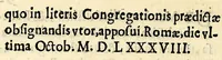An illustration from Concilium Limense. Celebratum anno 1583. sub Gregorio XIII. Sum. Pont. auctoritate Sixti Quinti Pont. Max. approbatum. (1614)