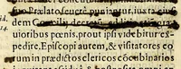 An illustration from Concilium Limense. Celebratum anno 1583. sub Gregorio XIII. Sum. Pont. auctoritate Sixti Quinti Pont. Max. approbatum. (1614)