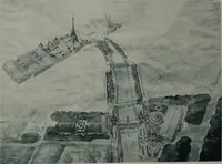 An illustration from Concours pour l'Exposition universelle de 1900; projets exposés au Palais de l'industrie (1895)